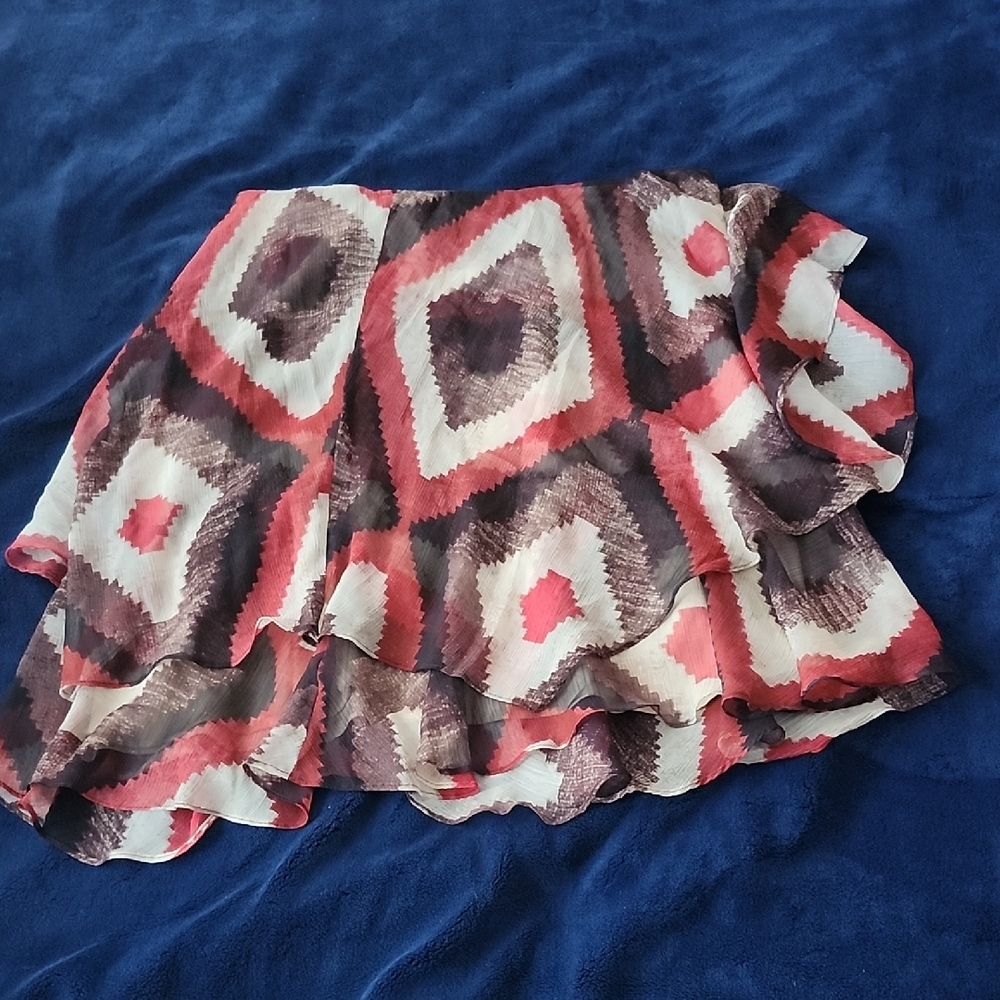 Lauren Ralph Lauren Multicolor Geometric Skirt